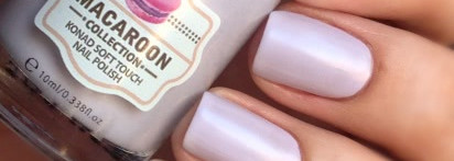 Лавандовый красавчик Konad Soft Touch Nail Polish Macaroon collection Lavender