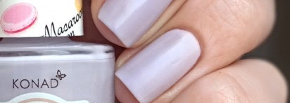 Лавандовый красавчик Konad Soft Touch Nail Polish Macaroon collection Lavender
