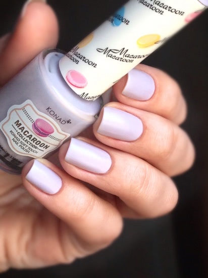 Лавандовый красавчик Konad Soft Touch Nail Polish Macaroon collection Lavender