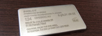 Inglot AMC face blush 124