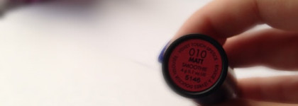 Новый оттенок помады Gosh Velvet Touch Lipstick 010 Matt Smoothie