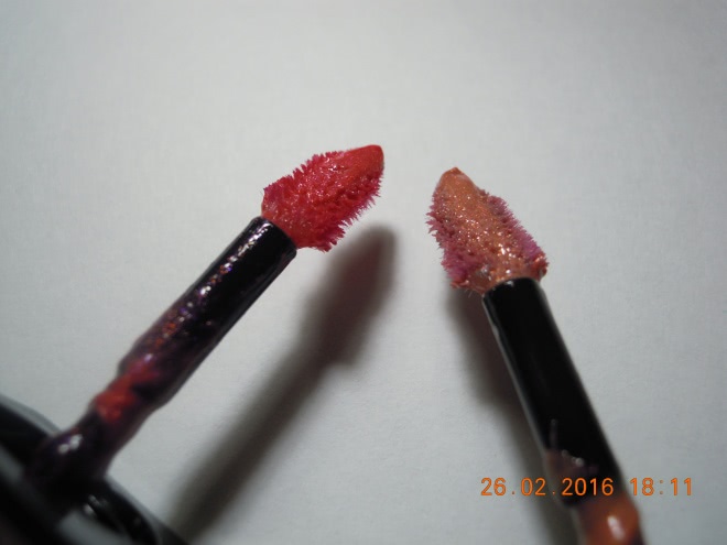 Лак для губ YSL rouge pur couture Vernis A Levres Rebel Nudes в оттенках 103 и 106