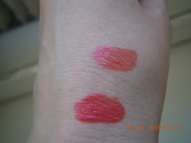 Лак для губ YSL rouge pur couture Vernis A Levres Rebel Nudes в оттенках 103 и 106