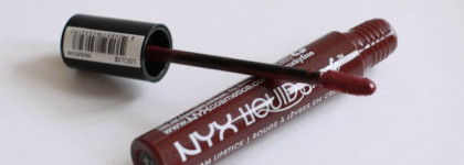Бесподобная помада NYX Liquid Suede cream lipstick в оттенке Vintage