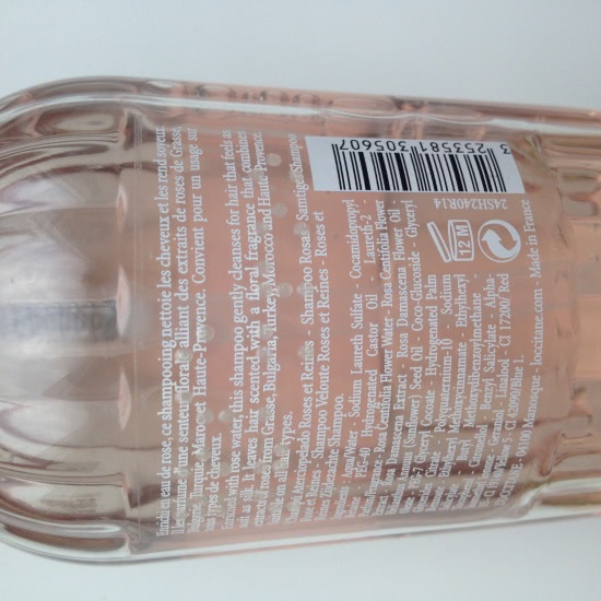 Бархатный шампунь Roses et Reines Pearlescent Shampoo от L'occitane