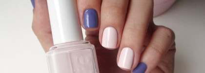 Нежный дуэт двух представителей Essie: “Shades on” и  “Fiji”