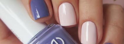 Нежный дуэт двух представителей Essie: “Shades on” и  “Fiji”