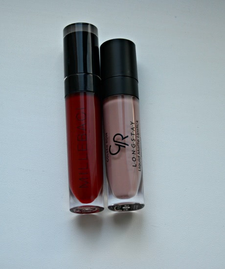 Лиловая серость или матовая Golden Rose Longstay Liquid Matte Lipstick №10