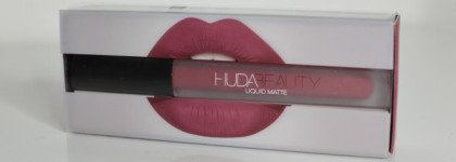 Huda Beauty Liquid Matte Lipstick Trophy Wife, Famous