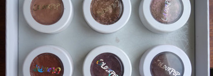 Colorpop super shock shadow и super shock cheek. Все мое богатство