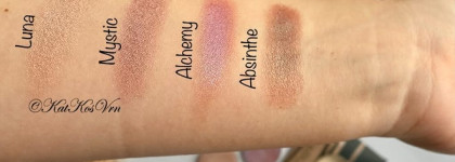 Тени Nabla Pressed Pigment, оттенки Absinthe, Luna, Mystic, Alchemy. Покорили или расстроили?