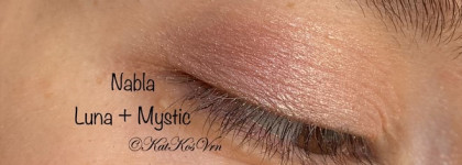 Тени Nabla Pressed Pigment, оттенки Absinthe, Luna, Mystic, Alchemy. Покорили или расстроили?