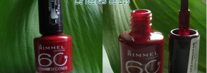 Спелая вишня на моих ногтях или Rimmel 320 Rapid Ruby