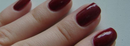 Спелая вишня на моих ногтях или Rimmel 320 Rapid Ruby