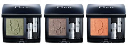Dior Spring 2013 Mono Eyeshadow Collection & DiorShow Products - Новинки весны 2013 от Диор: обновленная коллекция одноцветных теней, новые продукты из серии ДиорШоу. Промо и свотчи