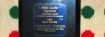 Квартет теней Estee Lauder Signature, оттенок blue smoke (много фото)