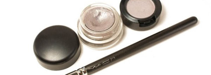 Тени Mac Crystal хамелеон на стенде, простенькие в жизни