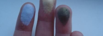 Голубые тени? Да! Shiseido Luminizing Satin Eye Color Trio - Opera