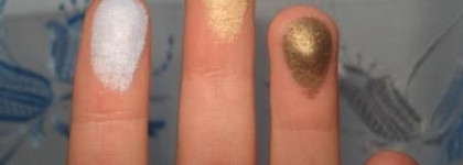 Голубые тени? Да! Shiseido Luminizing Satin Eye Color Trio - Opera