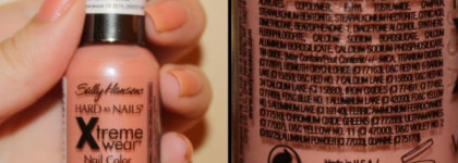 Сладкая вата на моих ногтях. Лак Sally Hansen Xtreme wear Nail Color  - Sugar Bare