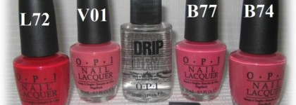 OPI: лаки и сушка для ногтей