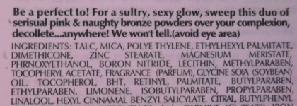 Benefit 10 Bronzing and highlighting face powder - Двойная пудра для лица