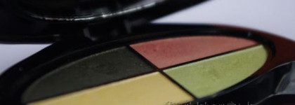 Медаль за бледность. Shiseido Silky Eye Shadow Quad  Q3 vs. Guerlain 404 Paradis Exotique