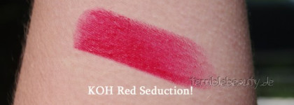 Красные помады: KOH & Guerlain