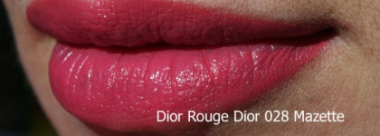 Dior Rouge Dior 028 Mazette. Еще одна плохая новость от Диор