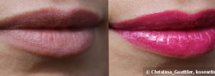 Искристая фуксия: YSL Golden Gloss shimmering lip gloss  # 49 Golden Violet