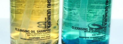 Сравнение двух шампуней серии Shu Uemura Art of Hair cleansing oil shampoo