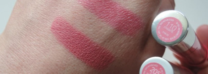 Две помады Revlon Colorburst (cерия Lacquer Balm и Matte Balm)