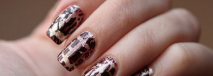 Pupa Nail Art Kit Gold&Rouge noir