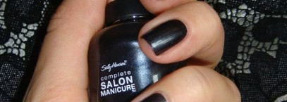 Черная Платина : Salon Manicure 340 Black Platinum от Sally Hansen