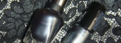 Соратники или соперники? Сравнение лаков Salon Manicure Black Platinum 340 от SH и Аrtdeco Ceramic Nail Lacquer 134