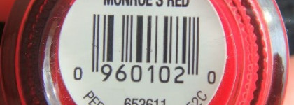 Неоновый красный Orly Monroe's red 40052