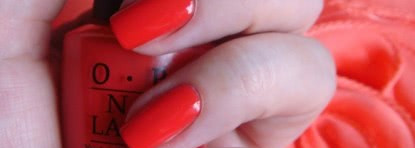 Коралловый красавец - OPI Cajun Shrimp NL L64