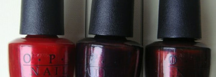 Три красавца из осенней коллекции OPI Germany Collection for Fall 2012