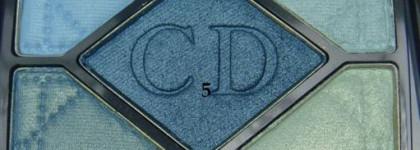 Русалочьи глаза с Dior 5 Couleurs Couture Colour Eyeshadow Palette #374 Blue Lagoon из коллекции  - Dior Bird of Paradise Collection summer 2013