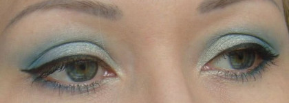 Русалочьи глаза с Dior 5 Couleurs Couture Colour Eyeshadow Palette #374 Blue Lagoon из коллекции  - Dior Bird of Paradise Collection summer 2013