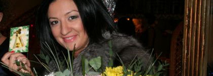 YSL Rouge Volupte Silky Sensual Radiant Lipstick SPF 15  №13 - мой счастливый номер