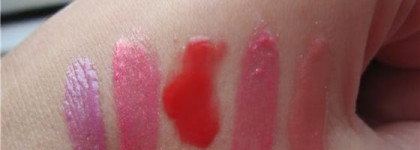 От блесков до помад. Обзор моей коллекции