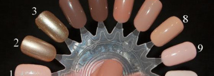 Капучино, nude и глиттер