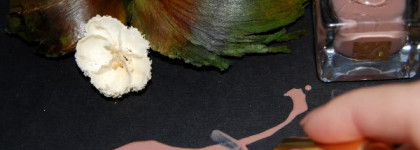 Пудра на ногтях...от EL