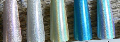 Голографическая и блестящая составляющая моей лаколлекции