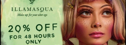 48-часовая скидка в 20% на косметику Illamasqua