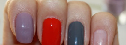 Лаки для ногтей в моей косметичке!