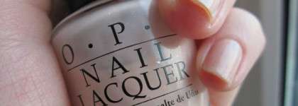 Еще один нюд от профессионалов OPI ”Canberra't Without You” (NLA51)  "В Канберру без тебя"