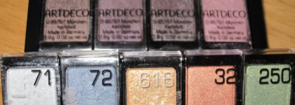 Тени ArtDeco в моей косметичке