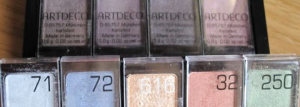 Тени ArtDeco в моей косметичке